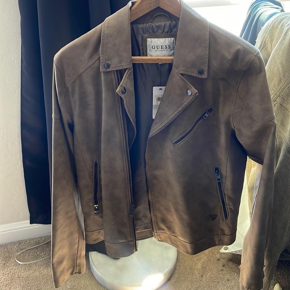 Guess motorcycle jacket xl